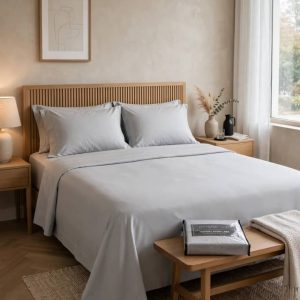 Hotel Style 500 Thread Count cotton Tri-Blend with Lyocell Bed Sheet Set, Full.