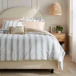 Threshold 8pc King Cabana Striped Floral Cotton Comforter and Sheet Set - Threshold.