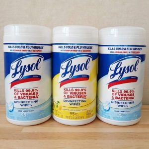 Lysol Disinfecting Wipes, 95 Count.