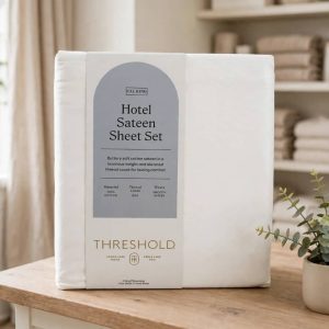 Threshold Hotel Collection California King 800 Thread Count 4pc Sheet Set Single Baratta.