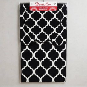 Demi Lux 3 pieces Bath Mat set. Very soft and absorbent   Made in Turkey