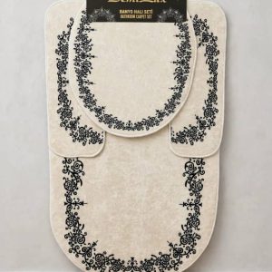 Demi Lux 3 pieces Bath Mat set. Very soft and absorbent