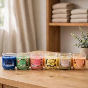 Mainstays 3-Wick Scented Candles 11.5oz (326g).