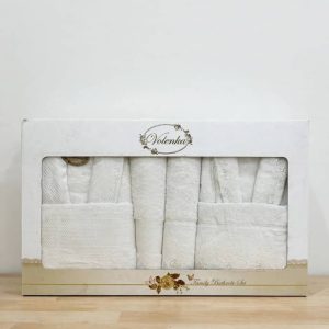 Volenka 6pcs Family Bathrobe Set.