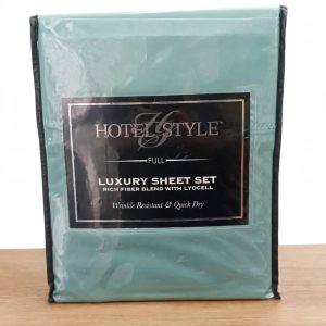 Hotel Style 500 Thread Count cotton Tri-Blend with Lyocell Bed Sheet Set, Full.