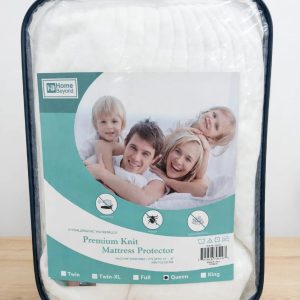 Home Beyond Premium Knit Waterproof Mattress Protector.