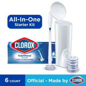 Clorox ToiletWand Disposable Toilet Bowl Brush Cleaner System.