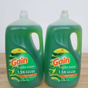 Gain Ultra Clean Dishwashing Liquid - Original Scent - 2.66L (90 FL OZ) - Refill Size