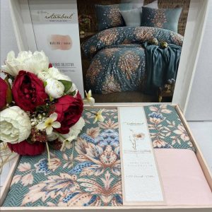 Istanbul Home Collection 6pcs king Duvet Cover Set.  100% cotton