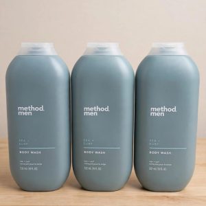 Method men's Body Wash, Sea + Surf - Moisturizes & Cleanses, Made without Parabens or Phthalates, Cruelty-Free, 18 fl oz.