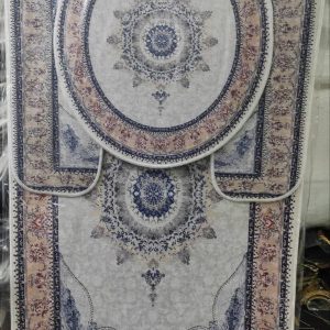 Demi Lux 3 pieces Bath Mat set. Very soft and absorbent   Made in Turkey