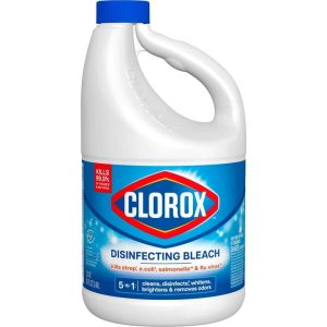 Clorox Disinfecting Liquid Bleach Cleaner, Regular Scent, 121 fl oz.