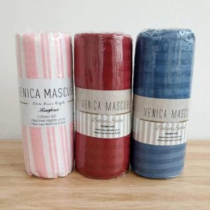 Venica Mascuse Deluxe Cotton Satin Double/ Queen 3pcs Sheet Set.