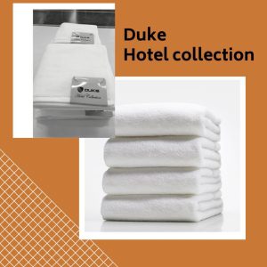 Duke Hotel Collection Towel, White.